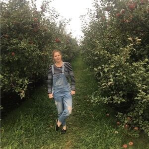 Stylish  H& M Blue Denim Overalls